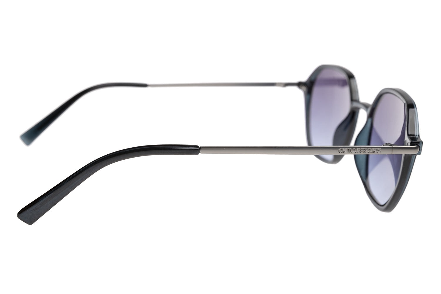 OCULOS UNISSEX CHILLI BEANS DEGRADE AZUL REDONDO OCCL4076