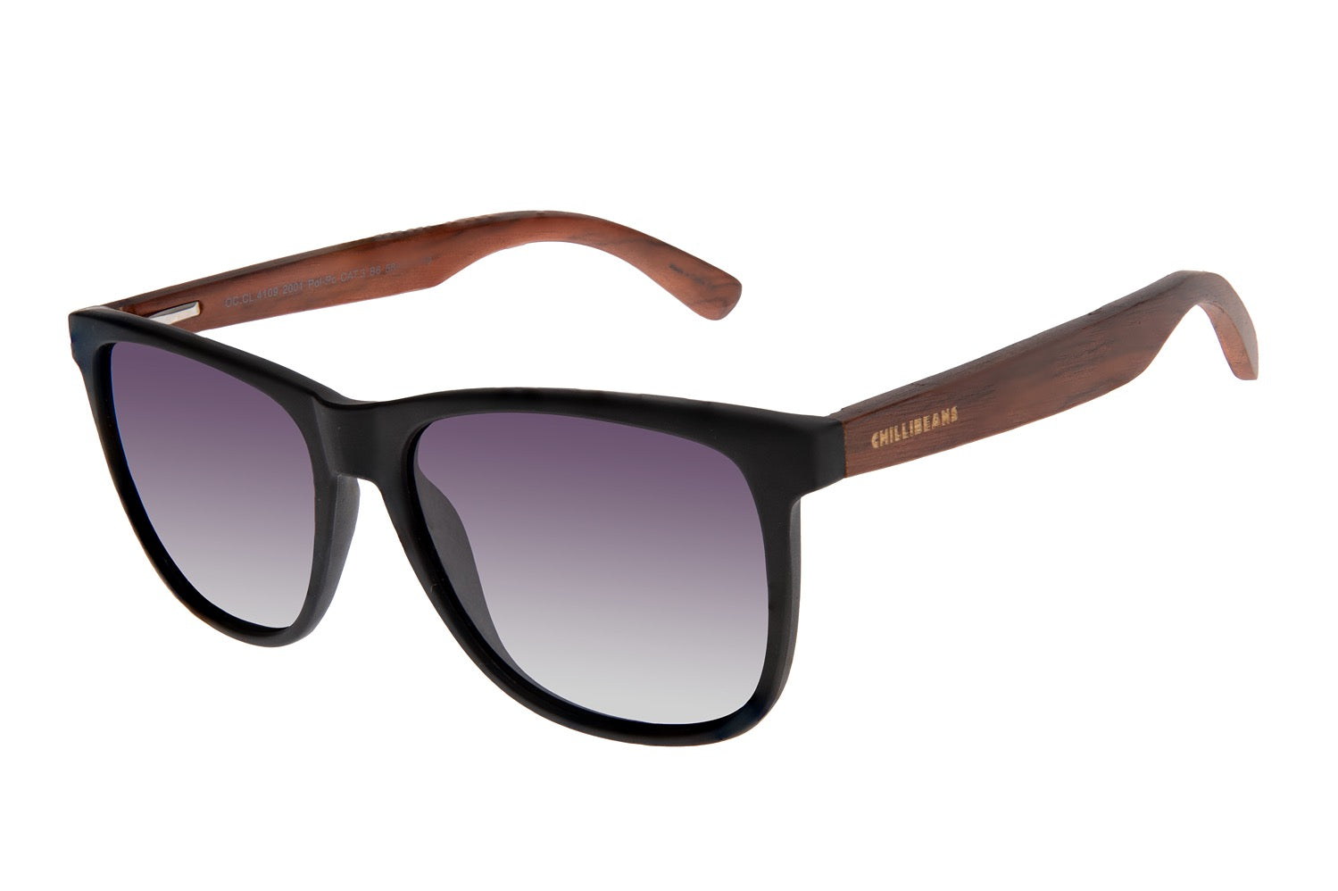 OCULOS CHILLI BEANS MASCULINO PRETO POLICARBONATO OCCL4109