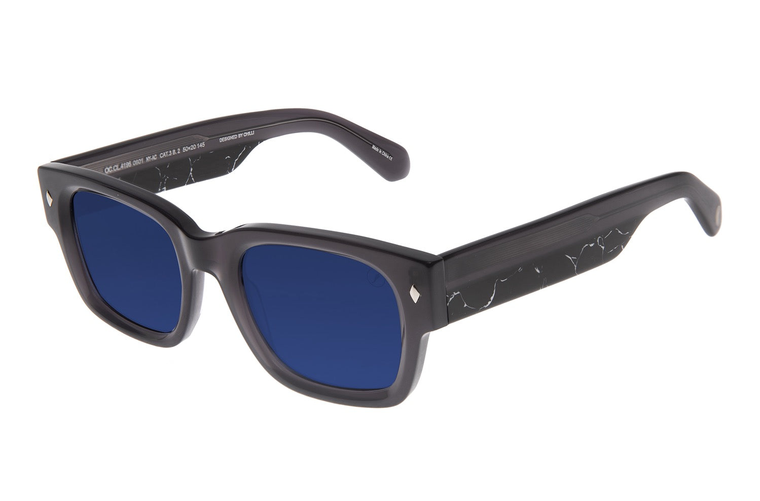 OCULOS MASCULINO OTICA AZUL QUADRADO OCCL4196