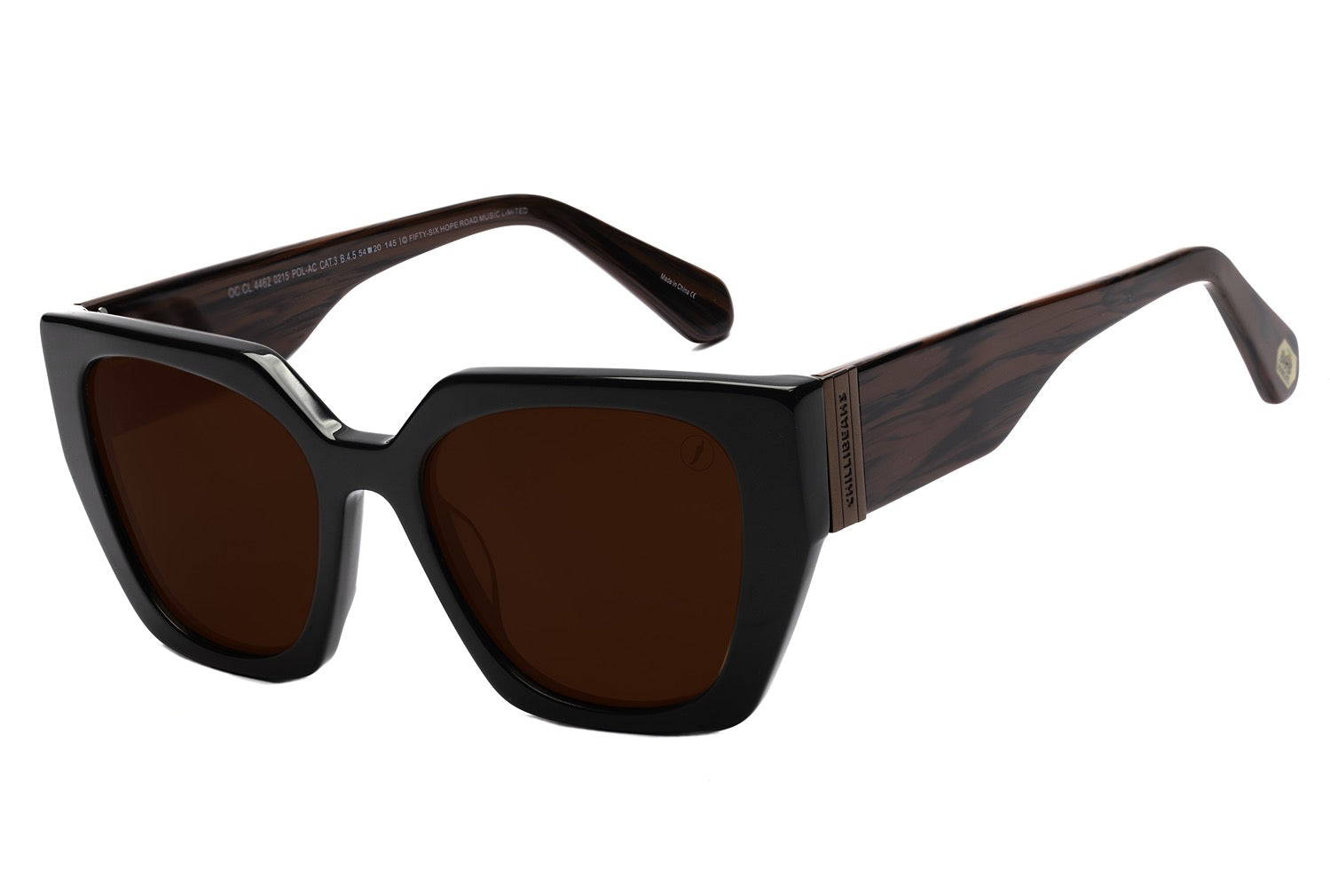 OCULOS P1 SAZONAL MAES FEMININO MARROM ACETATO OCCL4462