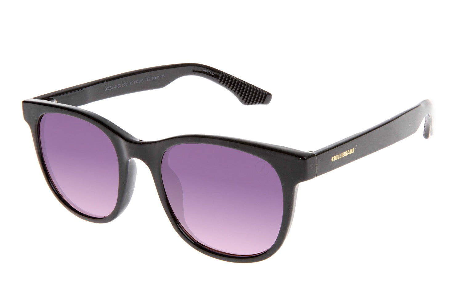 OCULOS CHILLI BEANS MASCULINO PRETO POLICARBONATO OCCL4463