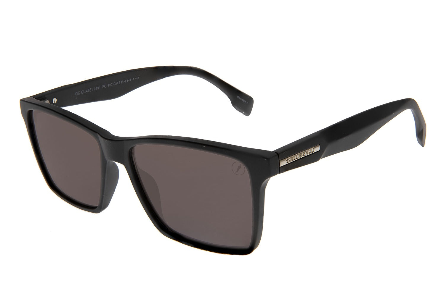 OCULOS CHILLI BEANS MASCULINO PRETO POLICARBONATO OCCL4551