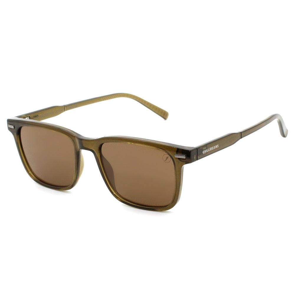 OCULOS CHILLI BEANS MASCULINO VERDE POLICARBONATO OCCL4639