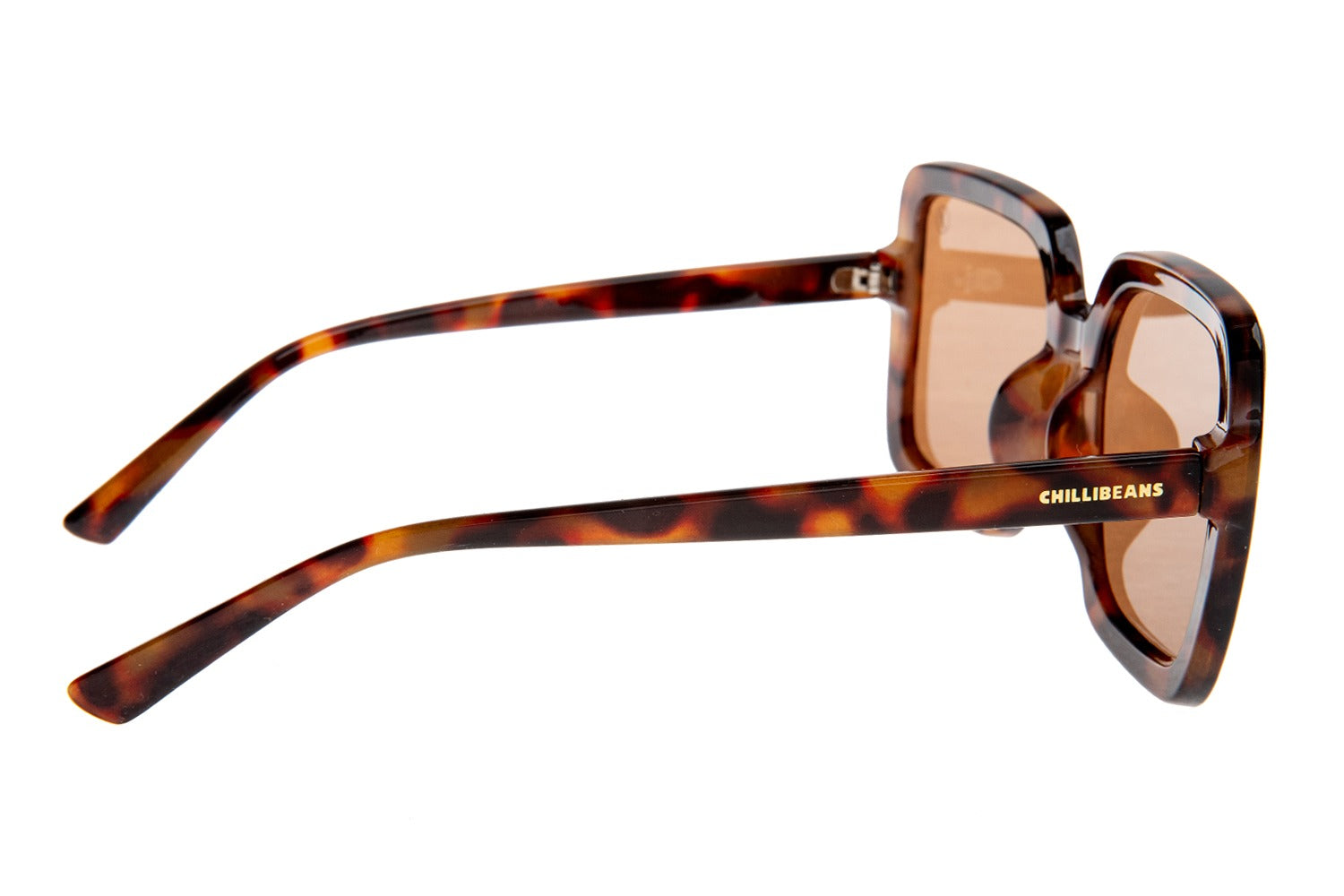 OCULOS CHILLI BEANS FEMININO MARROM POLICARBONATO OCCL4651