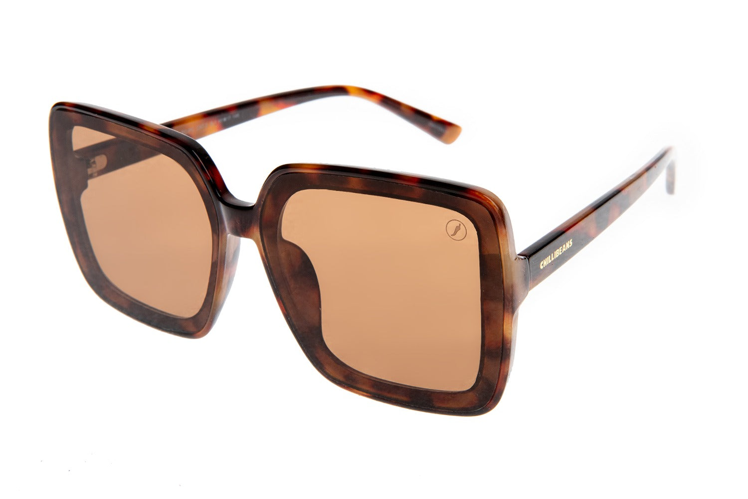 OCULOS CHILLI BEANS FEMININO MARROM POLICARBONATO OCCL4651
