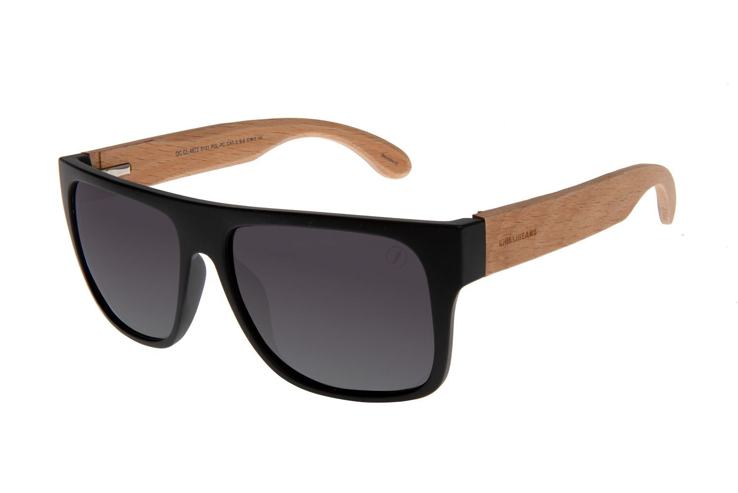 OCULOS CHILLI BEANS MASCULINO MARROM POLICARBONATO OCCL4672