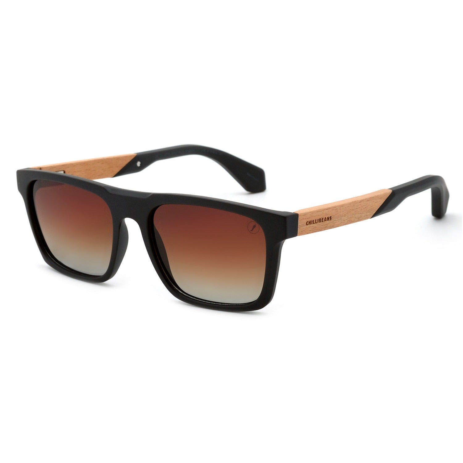 OCULOS ECO FRIENDLY MASCULINO PRETO ACRILICO OCCL4775