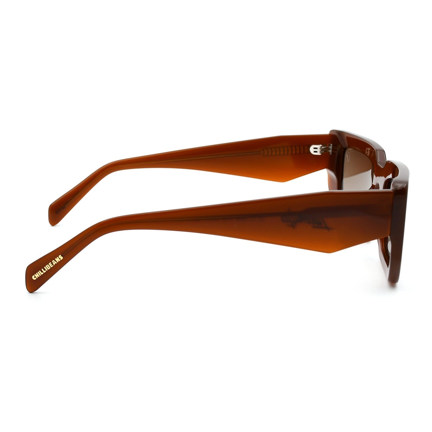 OCULOS LUDMILLA 2025 FEMININO MARROM ACETATO OCCL4926