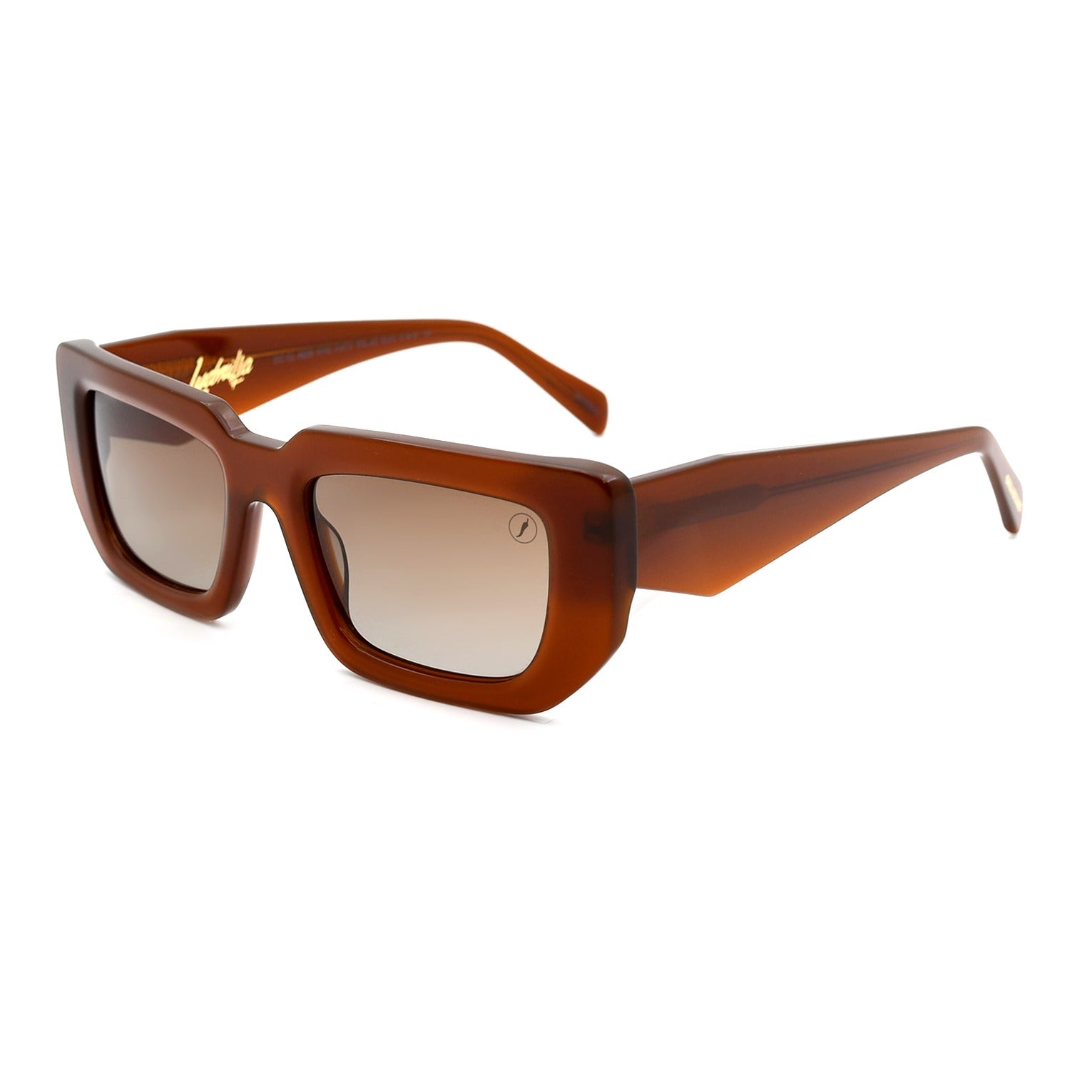 OCULOS LUDMILLA 2025 FEMININO MARROM ACETATO OCCL4926