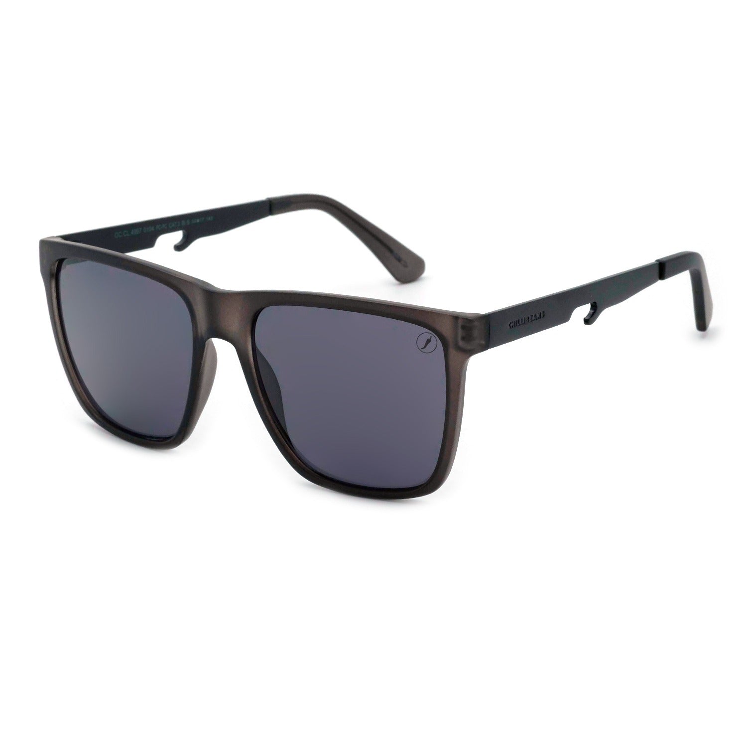 OCULOS CHILLI BEANS MASCULINO PRETO POLICARBONATO OCCL4997