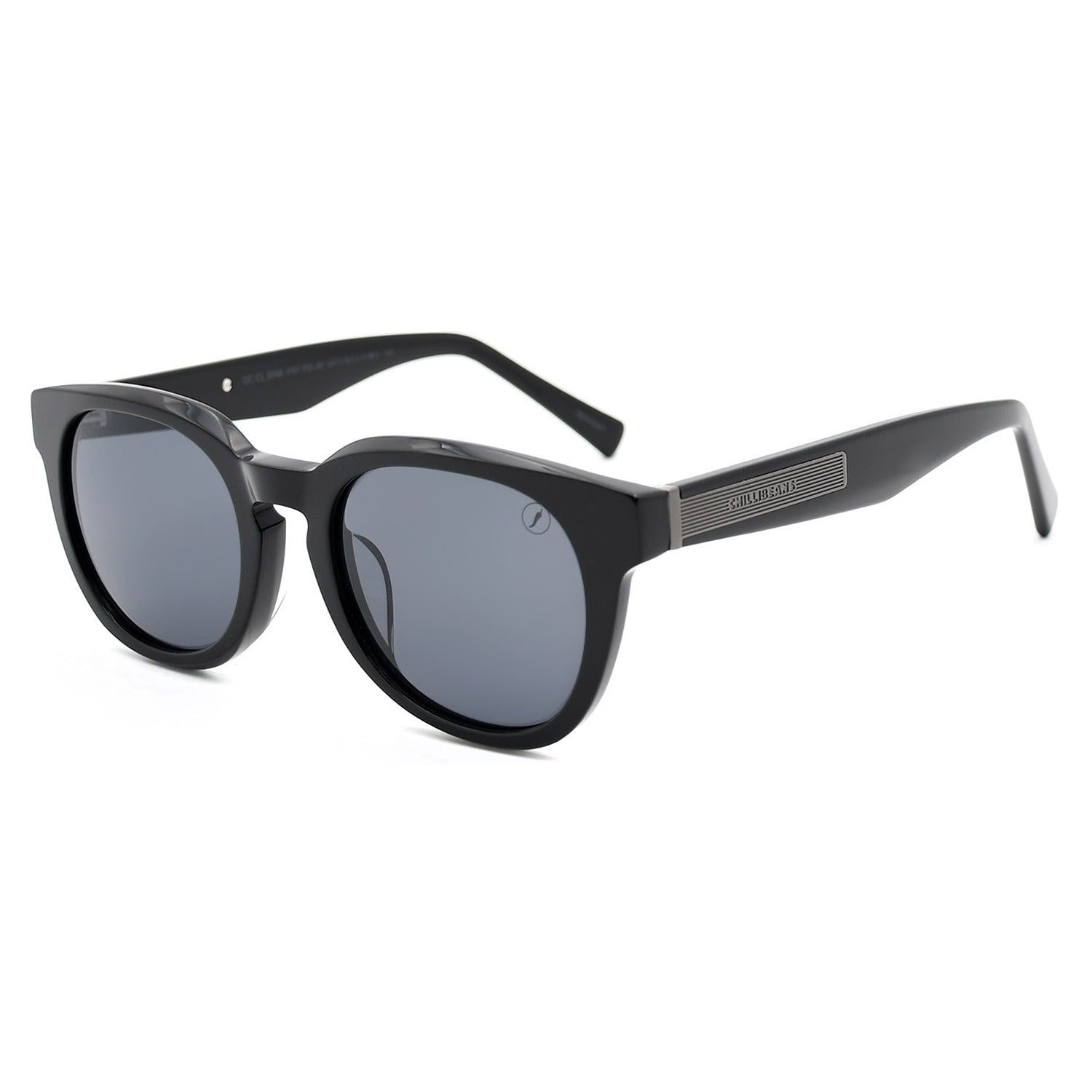 OCULOS CHILLI BEANS MASCULINO PRETO ACETATO OCCL5046