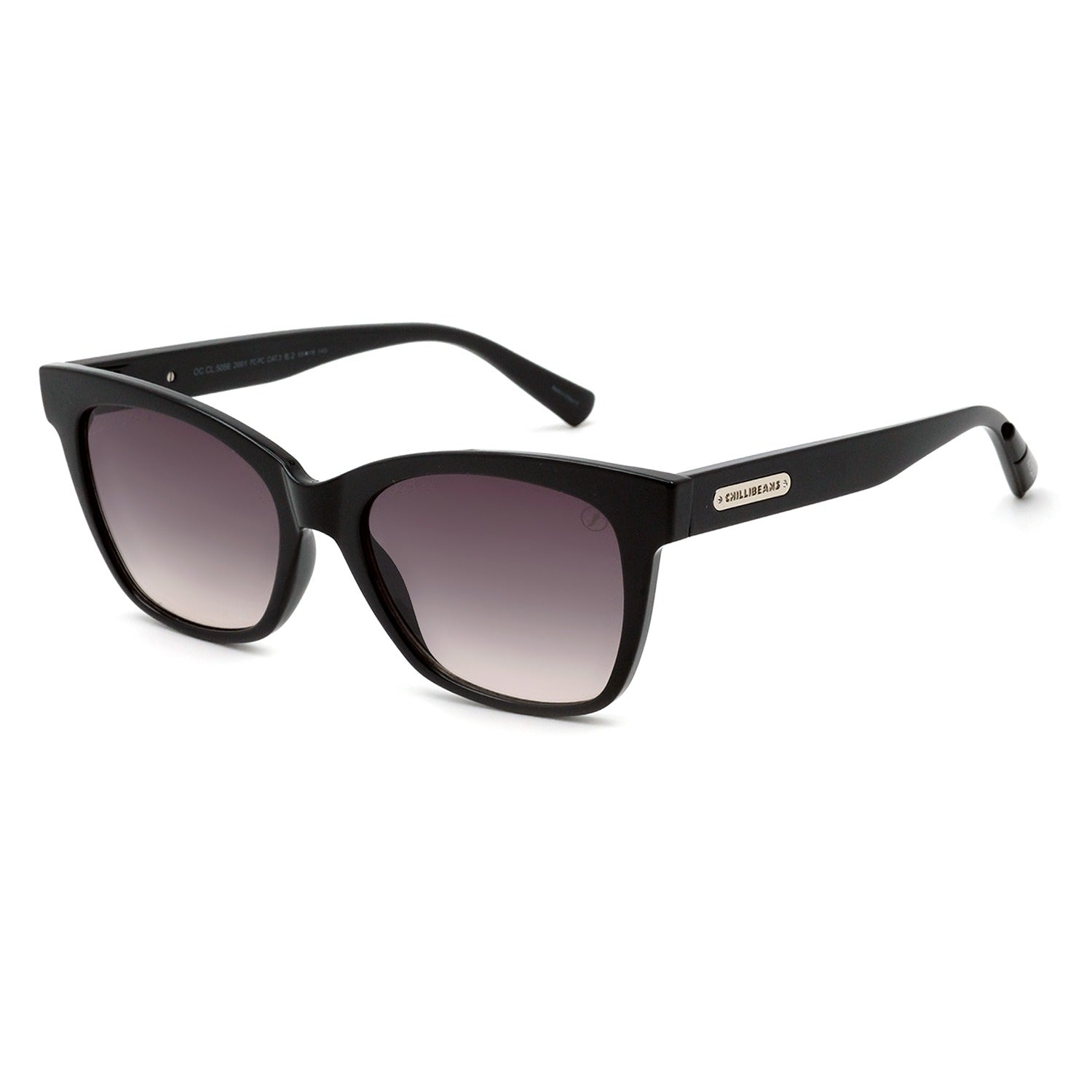 OCULOS RISQUE FEMININO PRETO POLICARBONATO OCCL5056