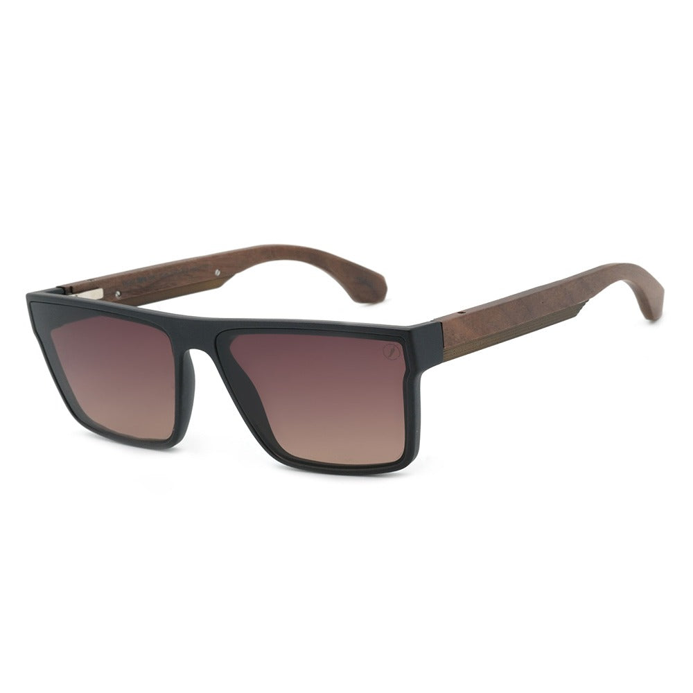 OCULOS BAMBU E MADEIRA MASCULINO VERDE POLICARBONATO OCCL5066