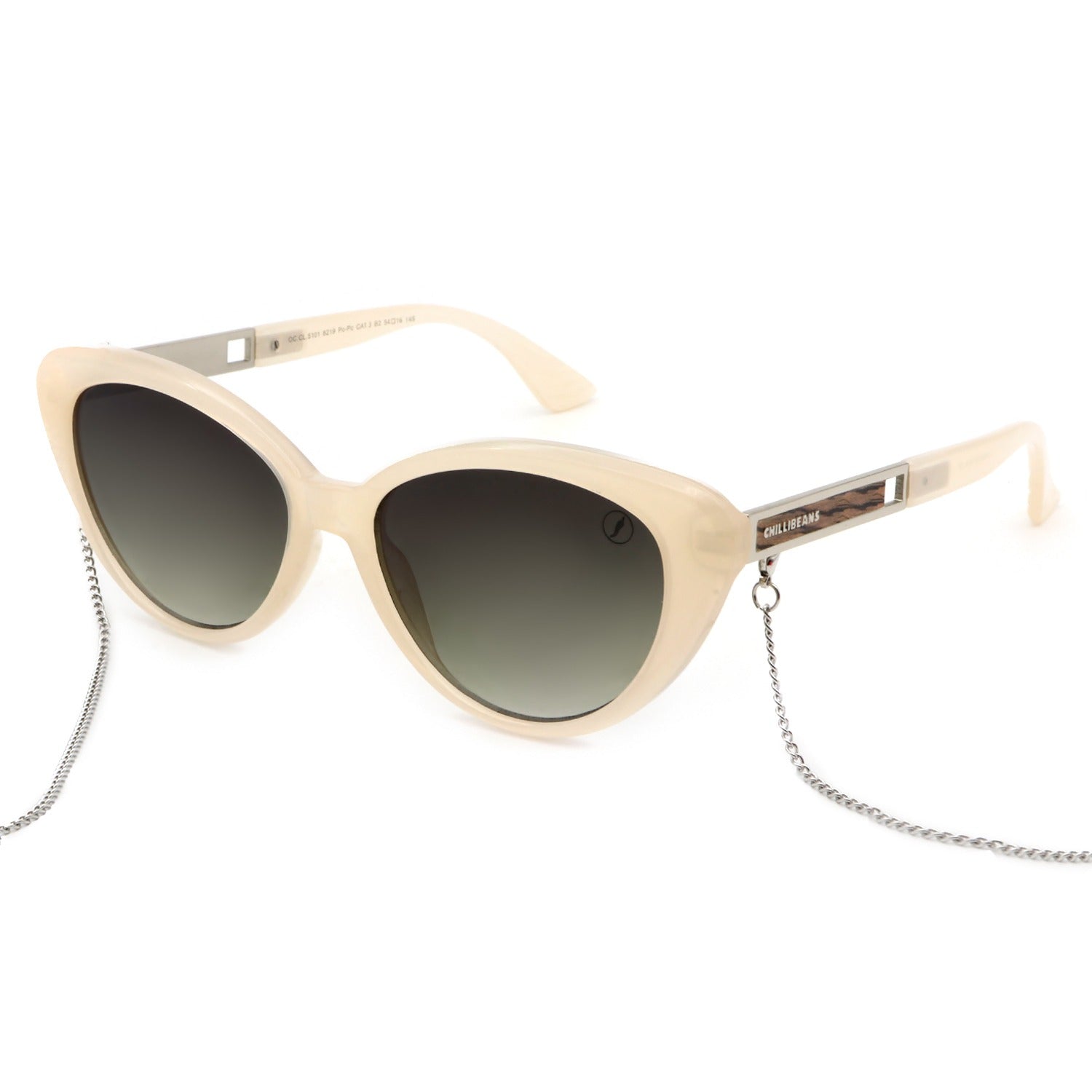 OCULOS BAMBU E MADEIRA FEMININO DEGRADÊ VERDE POLICARBONATO OCCL5101