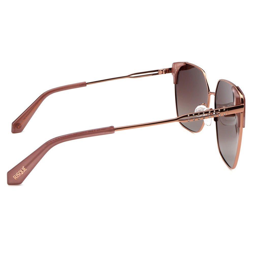 OCULOS RISQUE FEMININO CEREJA ACO INOXIDAVEL OCCL5139