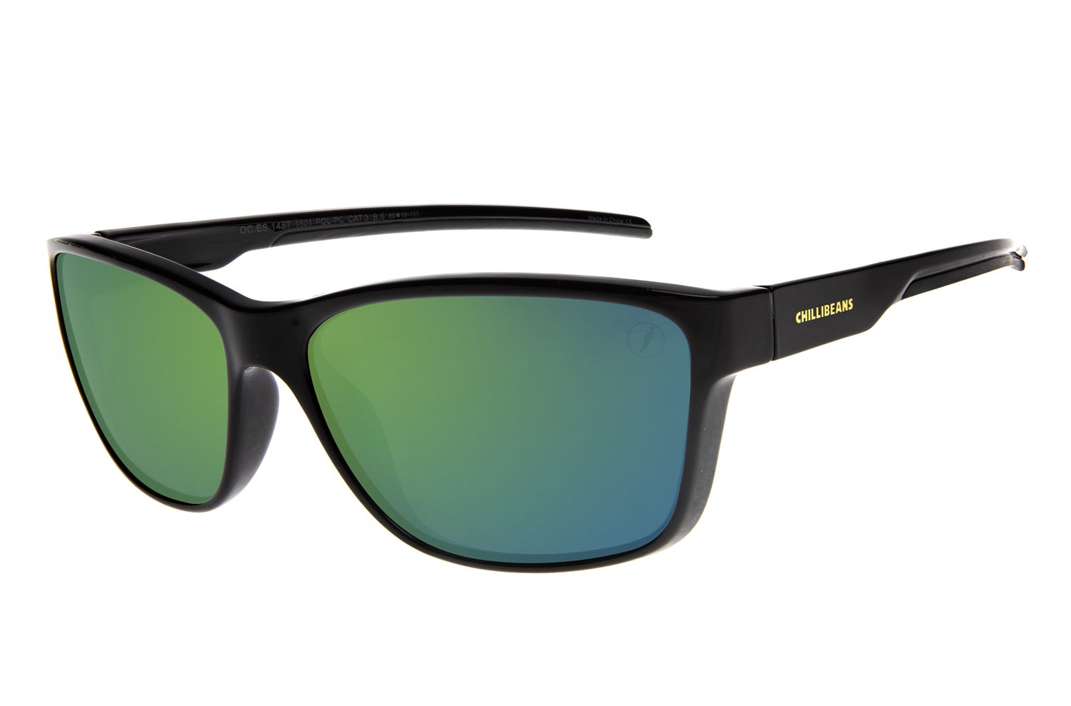 OCULOS CARNAVAL 2025 MASCULINO PRETO POLICARBONATO OCES1457