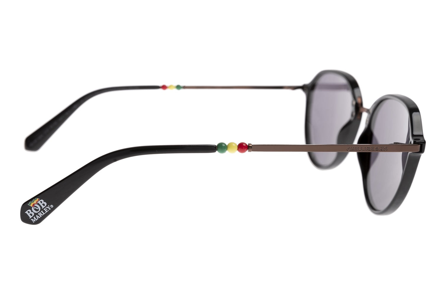 OCULOS UNISSEX BOB MARLEY PRETO REDONDO OCMT3854