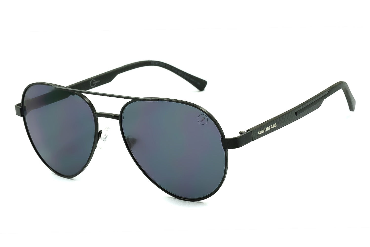 OCULOS CHILLI BEANS MASCULINO MARROM ACO INOXIDAVEL OCMT3934