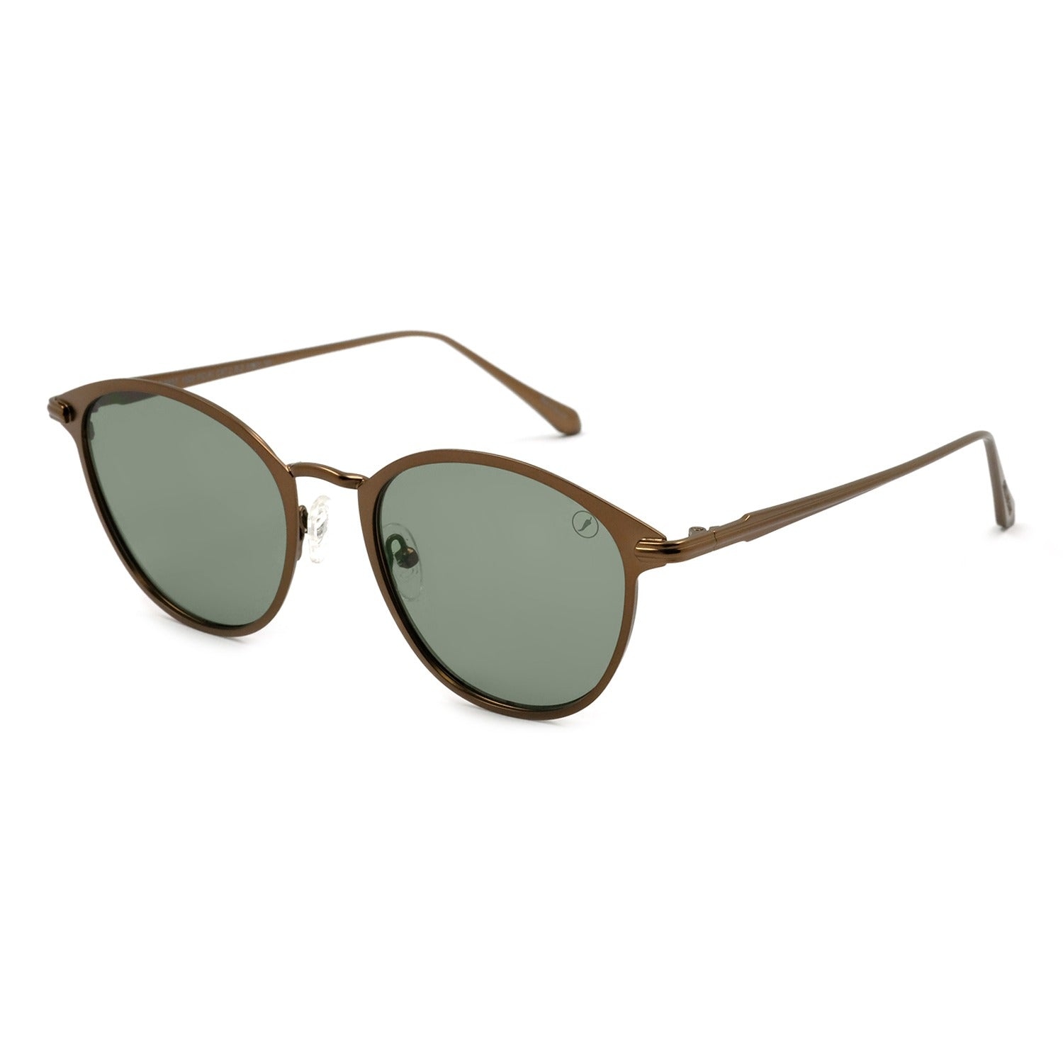 OCULOS CHILLI BEANS MASCULINO MARROM ACO INOXIDAVEL OCMT3937