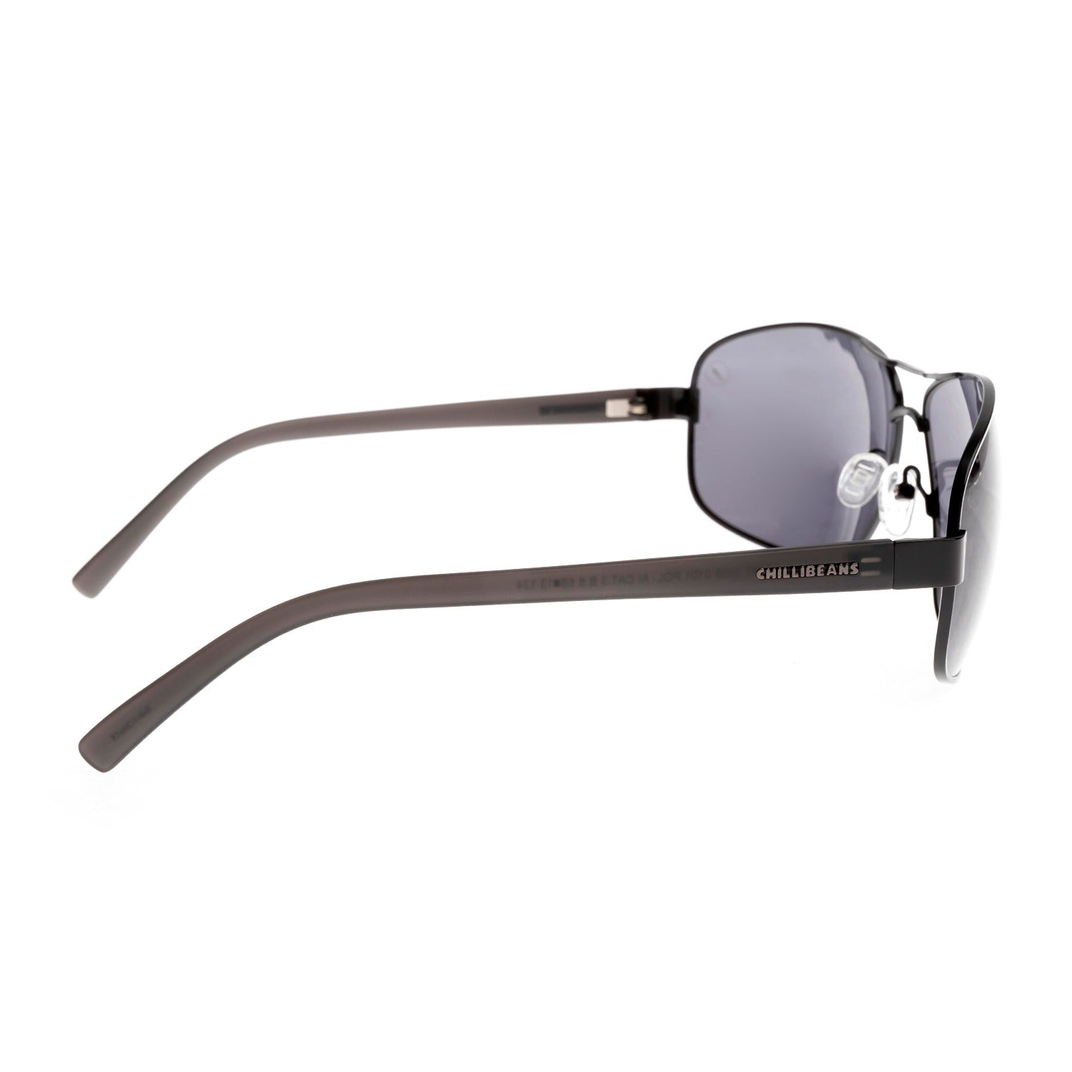 OCULOS CHILLI BEANS MASCULINO MARROM ACO INOXIDAVEL OCMT3959