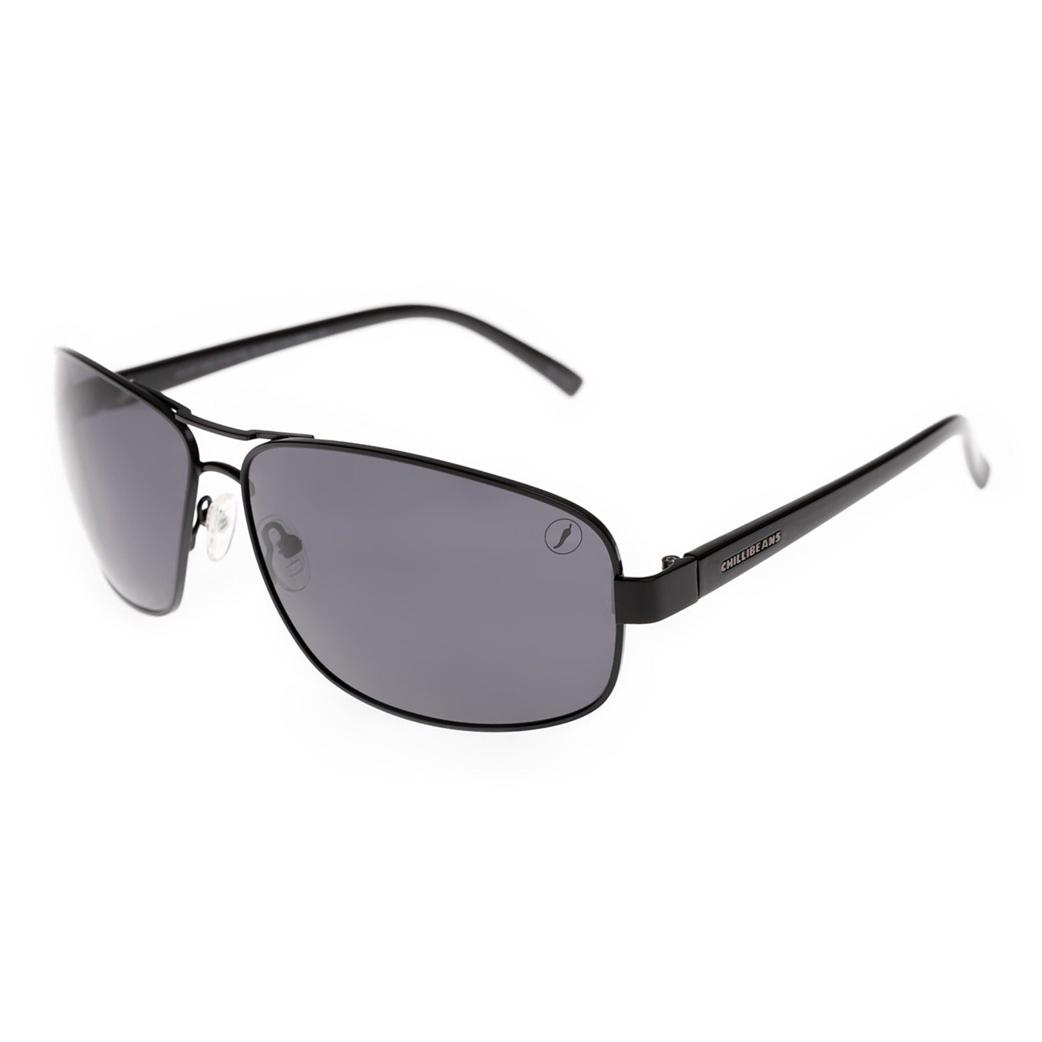 OCULOS CHILLI BEANS MASCULINO MARROM ACO INOXIDAVEL OCMT3959