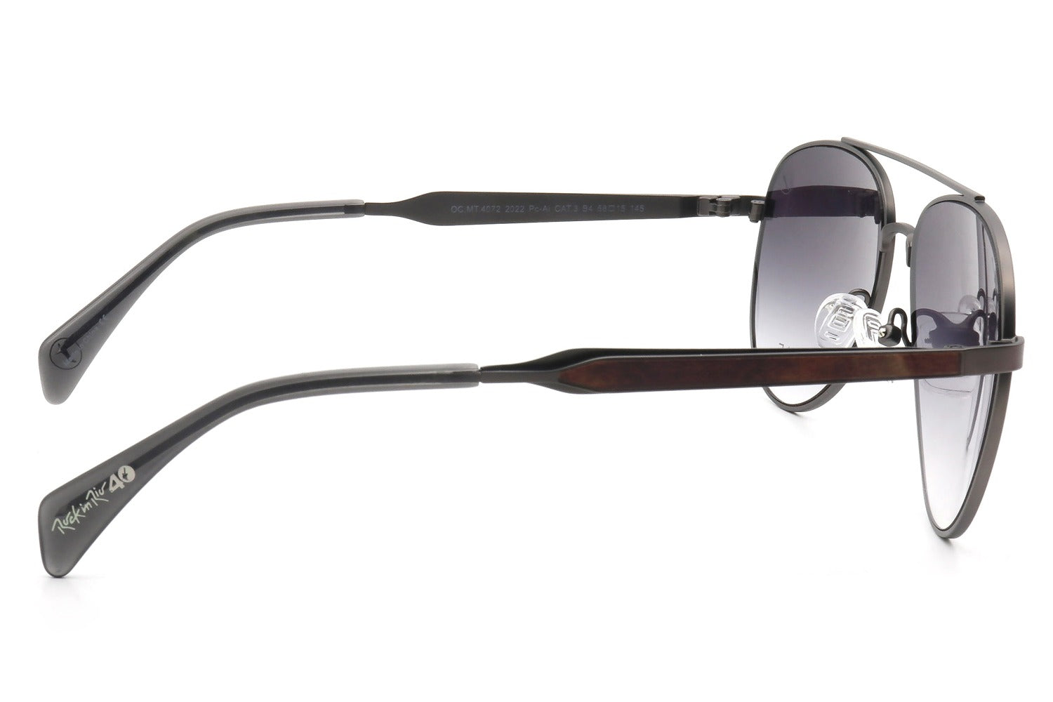 OCULOS ROCK IN RIO 2024 MASCULINO AMOR ACO INOXIDAVEL OCMT4072