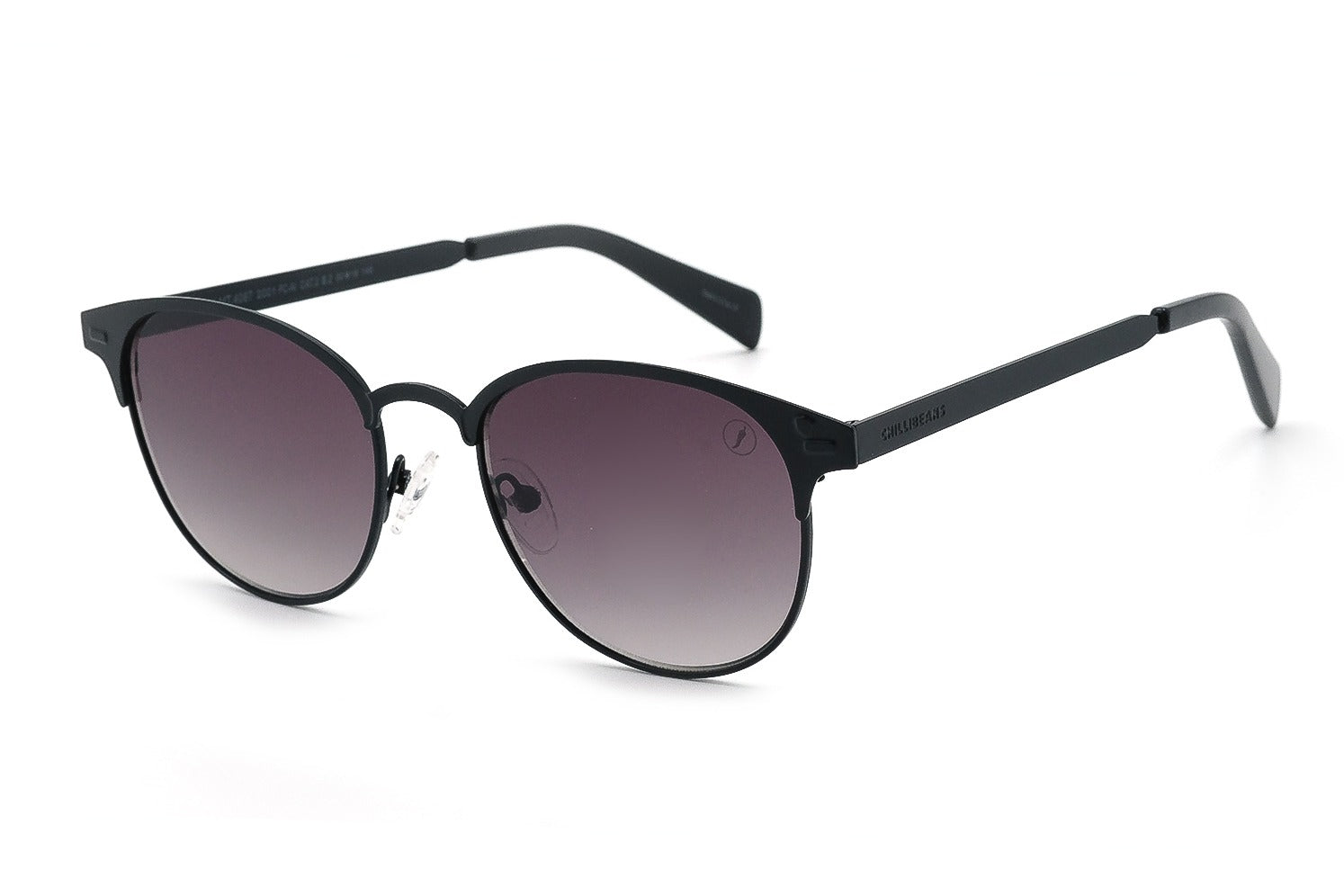 OCULOS CHILLI BEANS MASCULINO MARROM ACO INOXIDAVEL OCMT4087