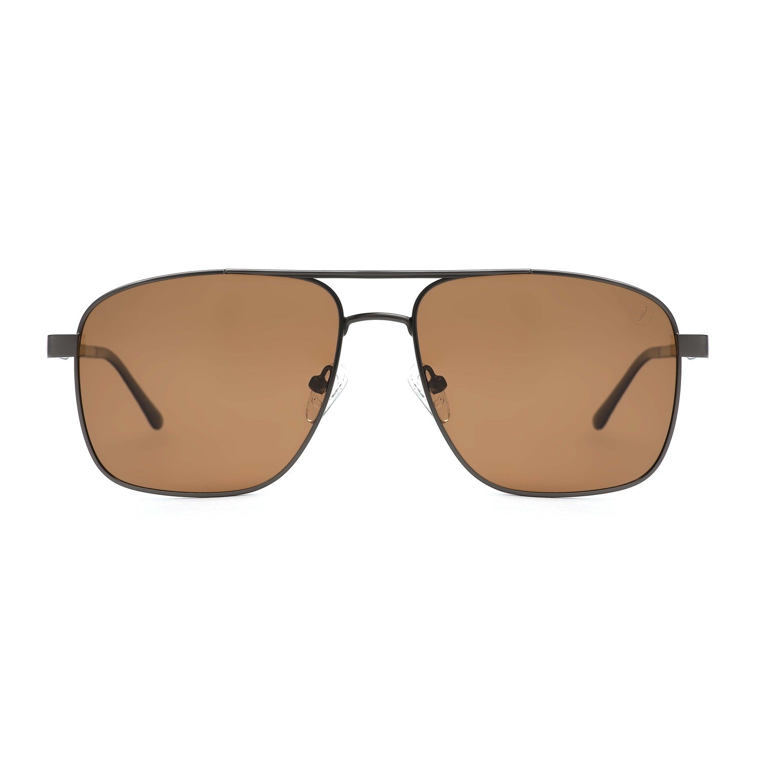 OCULOS CHILLI BEANS MASCULINO MARROM ACO INOXIDAVEL OCMT4103
