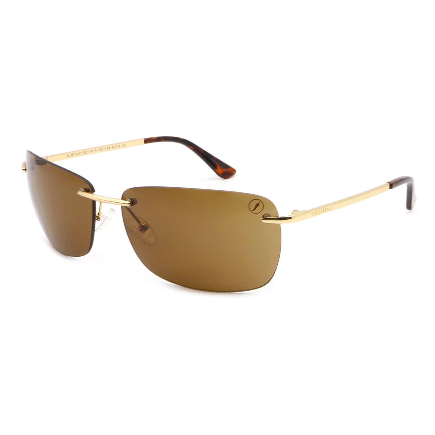 OCULOS CHILLI BEANS FEMININO MARROM ACO INOXIDAVEL OCMT4107