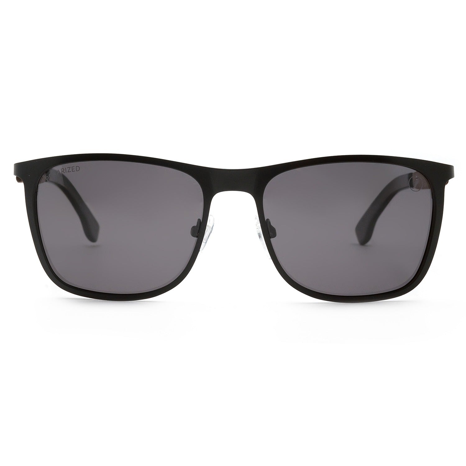OCULOS BAMBU E MADEIRA MASCULINO PRETO ACO INOXIDAVEL OCMT4222
