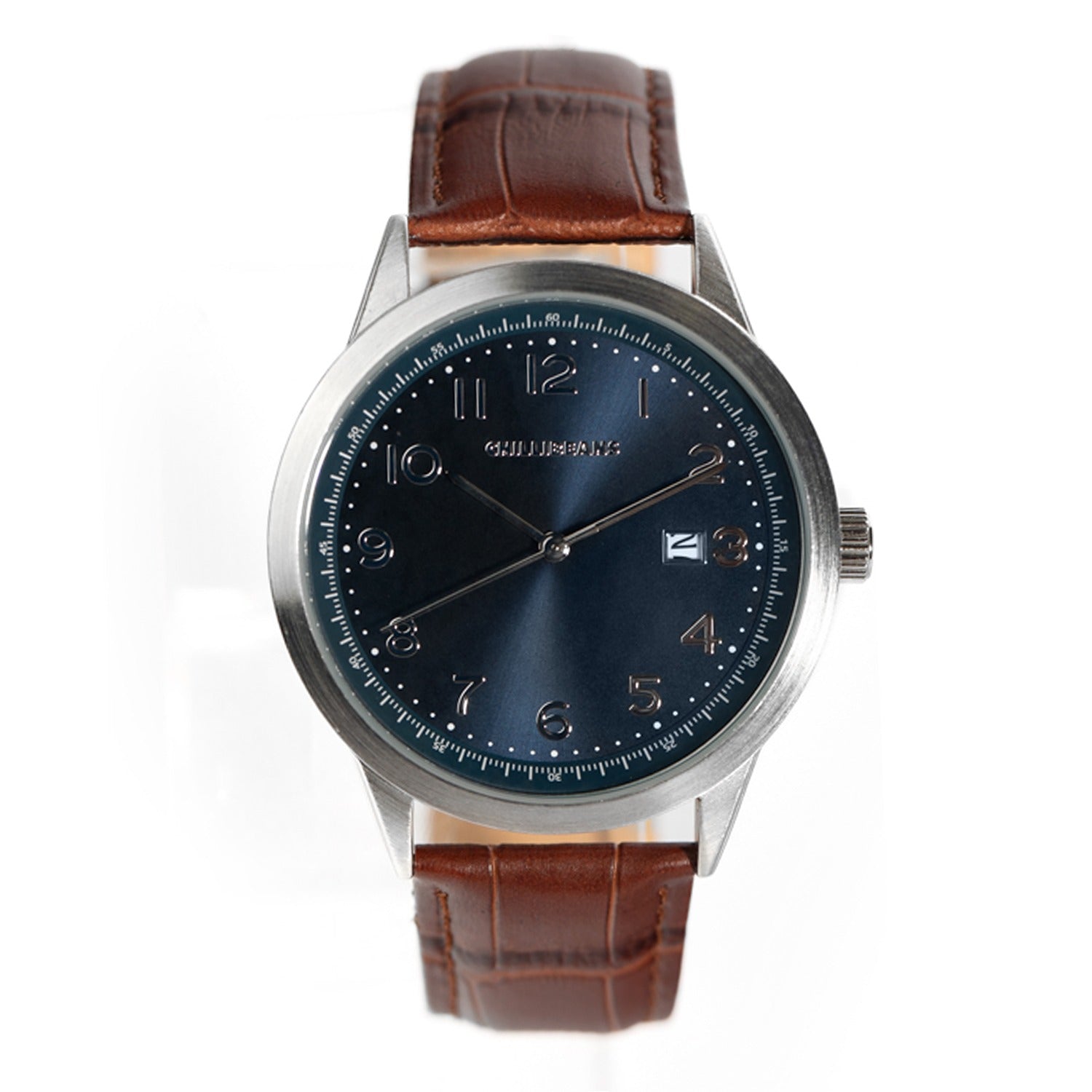 RELOGIOS CARNAVAL 2025 MASCULINO PRATA BRASS RECR0584
