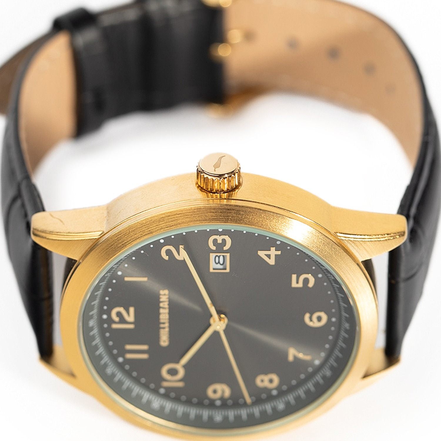 RELOGIOS CARNAVAL 2025 MASCULINO PRATA BRASS RECR0584
