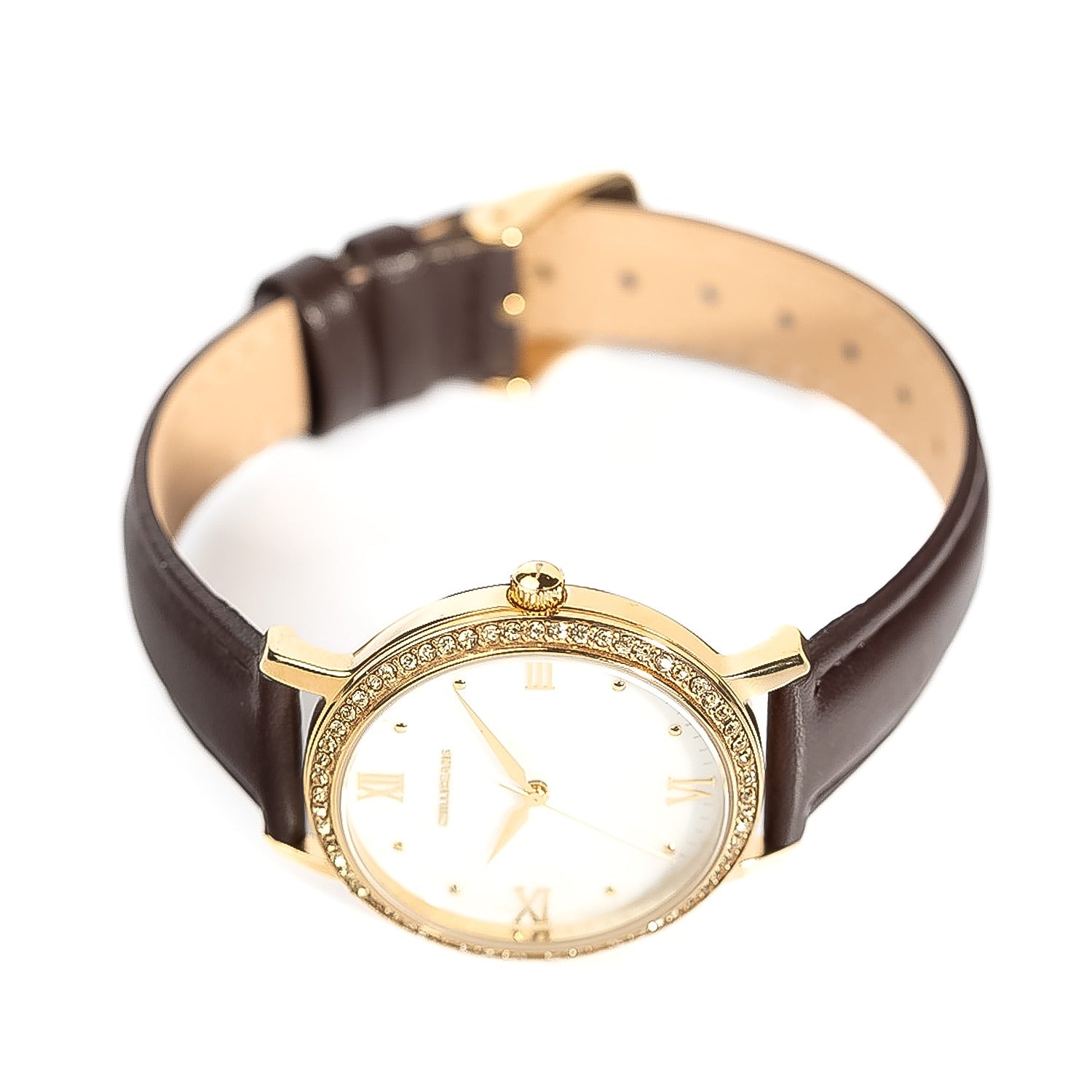 RELOGIOS CHILLI BEANS FEMININO DOURADO BRASS RECR0585