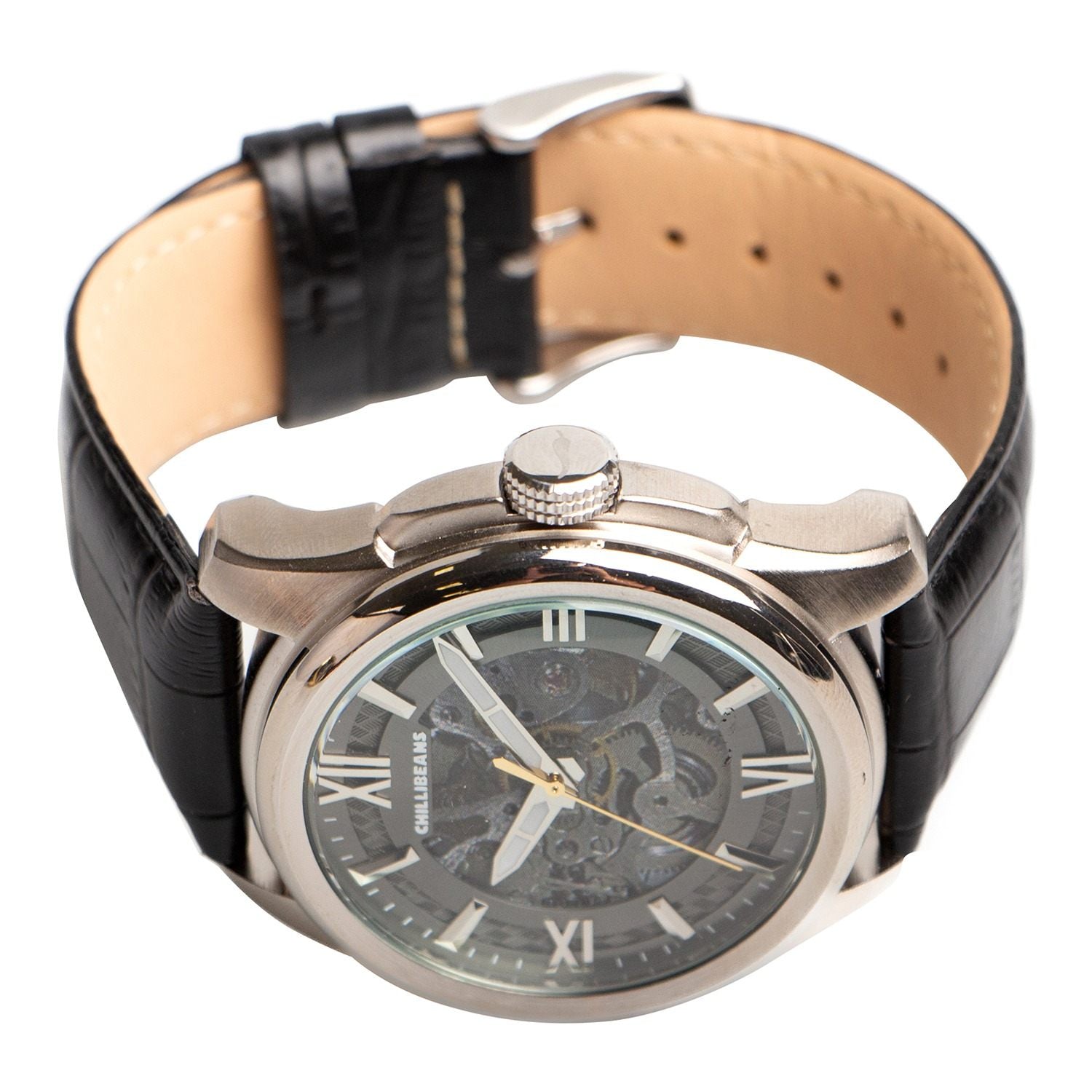 RELOGIOS CHILLI BEANS MASCULINO PRATA BRASS RECR0589