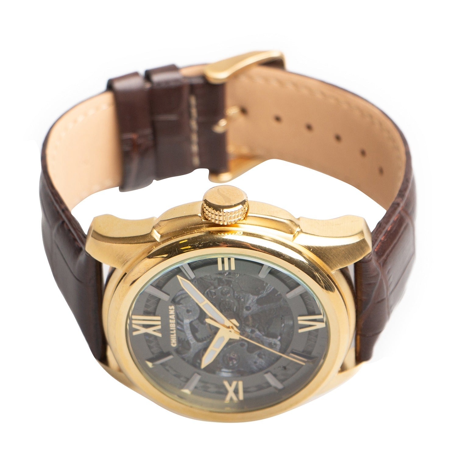 RELOGIOS CHILLI BEANS MASCULINO PRATA BRASS RECR0589