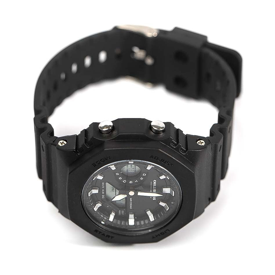 RELOGIOS CHILLI BEANS MASCULINO PRETO PLASTICO REES0276