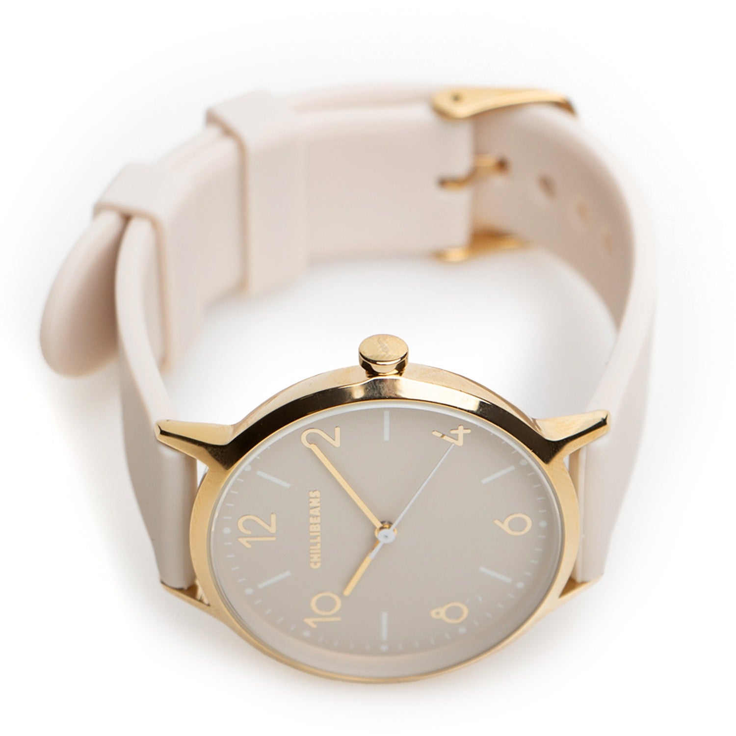 RELOGIOS CHILLI BEANS FEMININO PRATA BRASS REES0279