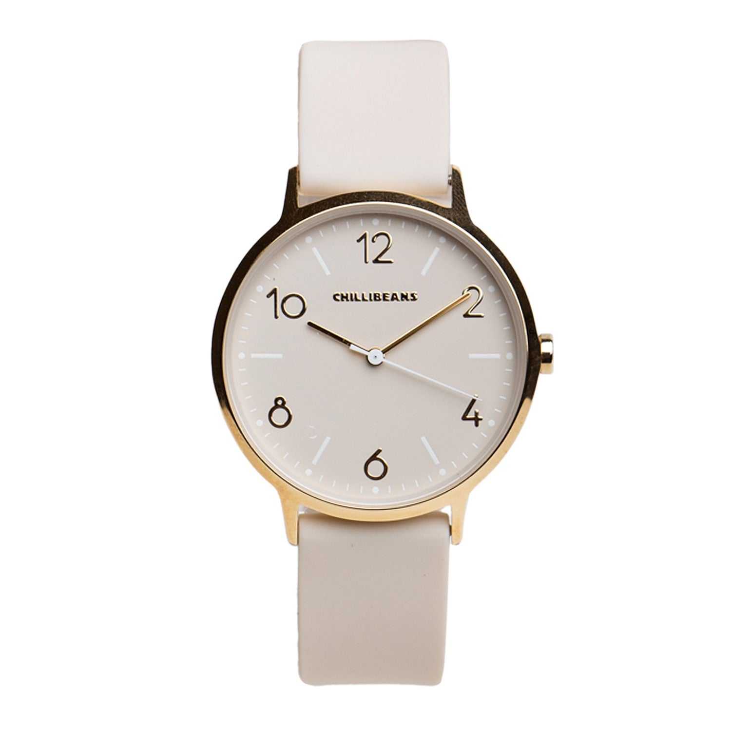 RELOGIOS CHILLI BEANS FEMININO PRATA BRASS REES0279