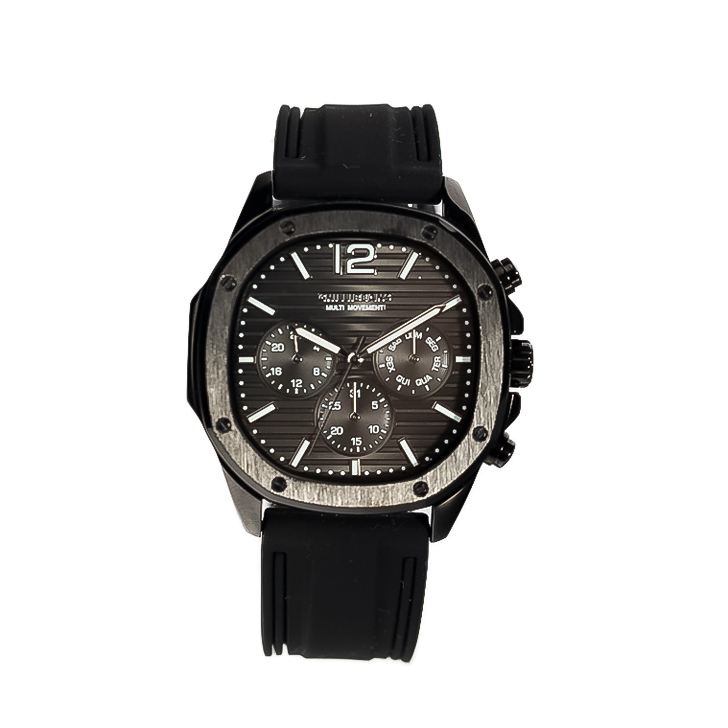 RELOGIOS CHILLI BEANS MASCULINO PRETO BRASS REES0280