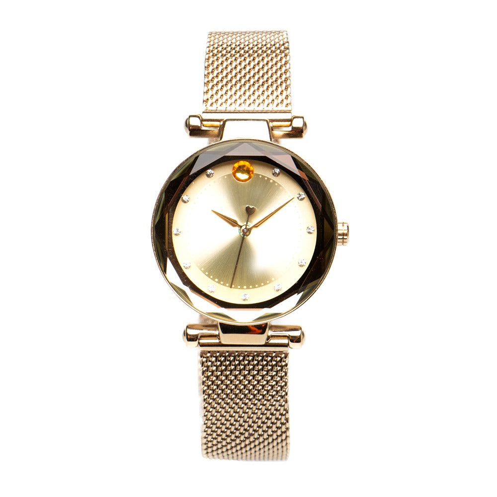 RELOGIOS CHILLI BEANS FEMININO PRATA BRASS REMT1394
