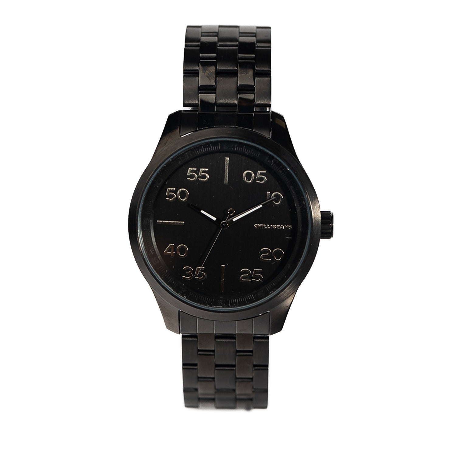 RELOGIOS CHILLI BEANS MASCULINO PRETO BRASS REMT1662