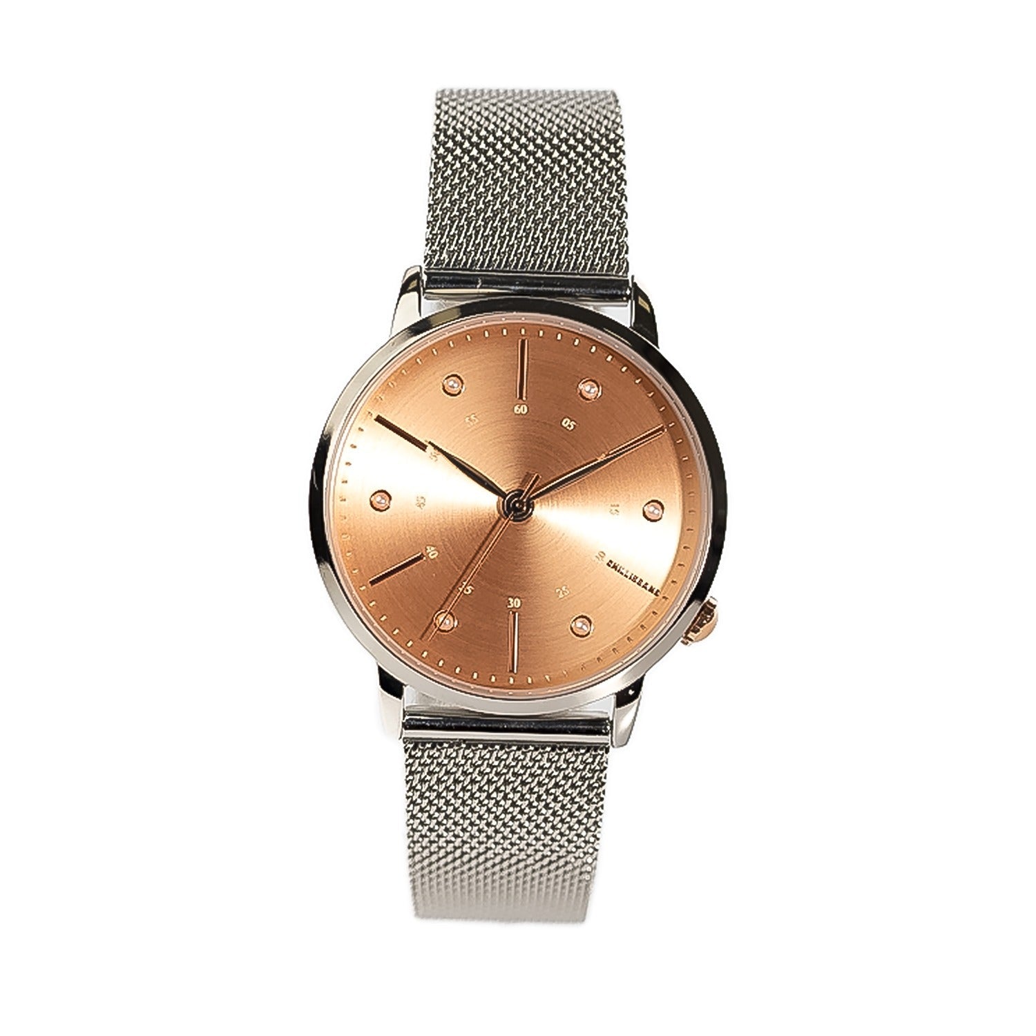 RELOGIOS CHILLI BEANS FEMININO PRATA BRASS REMT1673