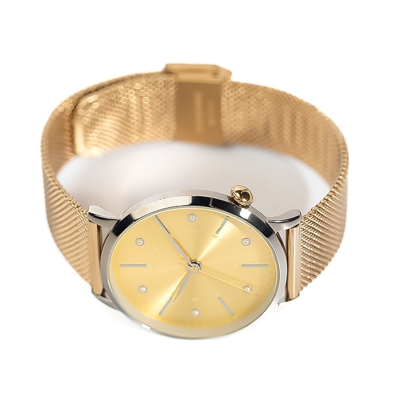 RELOGIOS CHILLI BEANS FEMININO PRATA BRASS REMT1673
