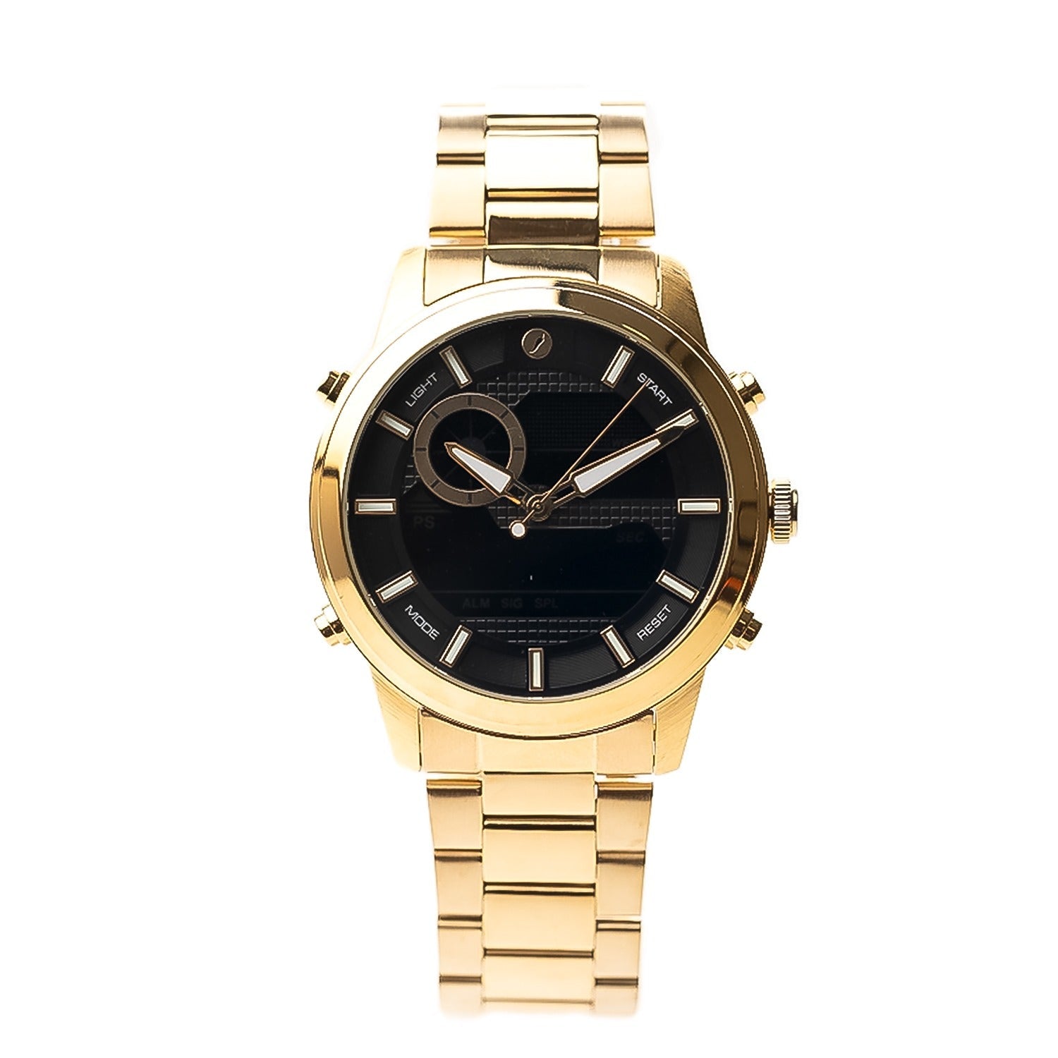 RELOGIOS CARNAVAL 2025 MASCULINO DOURADO BRASS REMT1686