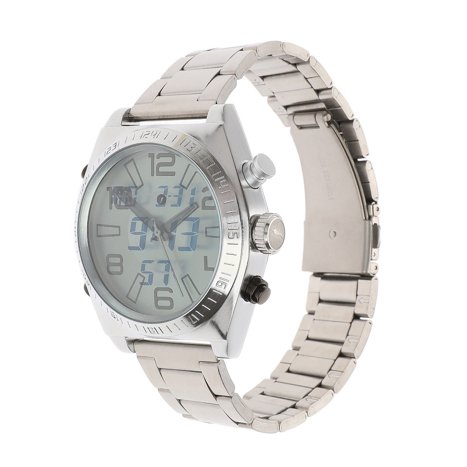 RELOGIOS CARNAVAL 2025 MASCULINO PRATA BRASS REMT1704