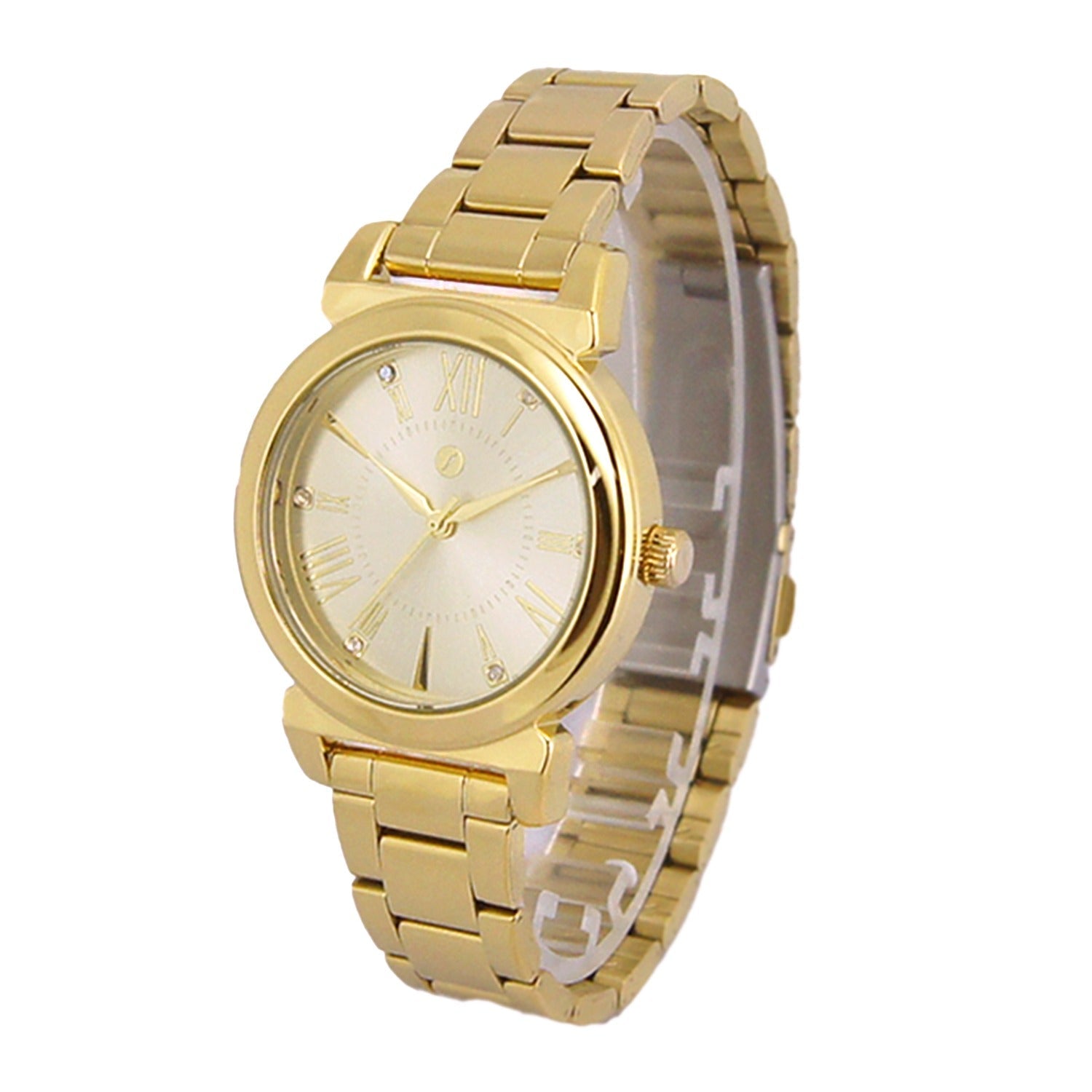 RELOGIOS CHILLI BEANS FEMININO DOURADO BRASS REMT1706